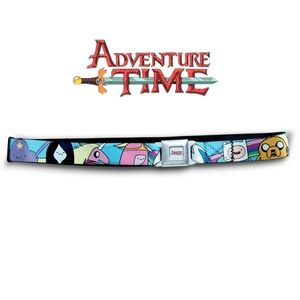 Buckle-Down Adventure Time Characters Seatbelt Belt
